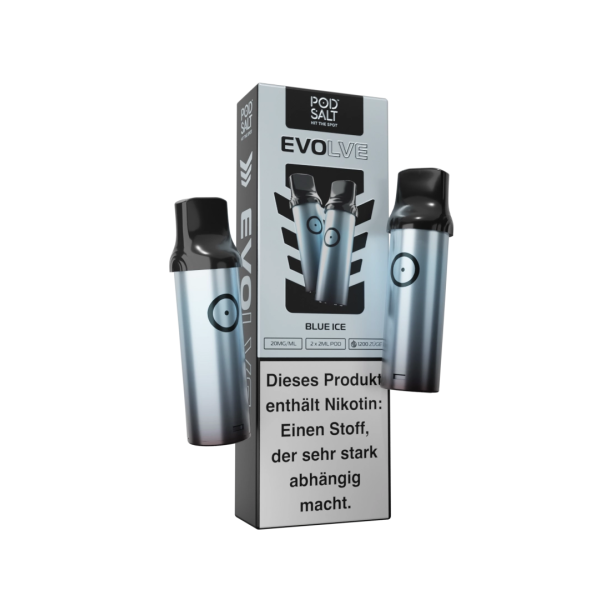 Pod Salt Evolve - Blue Ice 2x2ml Pod - 20mg/ml