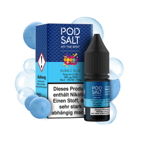 Pod Salt Fusion - Bubble Blue 10ml - 11mg/ml