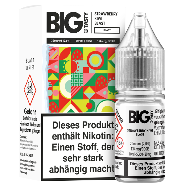 Big Tasty - Strawberry Kiwi Blast 10ml - 20mg/ml