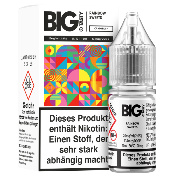 Big Tasty - Rainbow Sweets 10ml - 20mg/ml