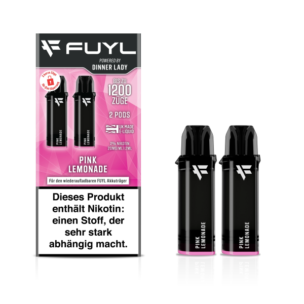 Pink Lemonade Fuyl Prefilled Pods 20mg