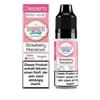 Strawberry Macaroon 10ml 50/50 3mg - Shot