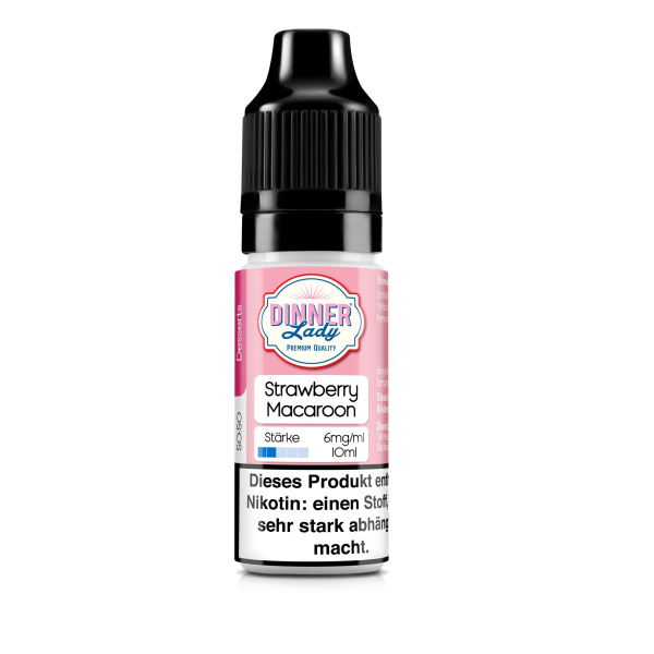 Strawberry Macaroon 10ml 50/50 6mg - Shot