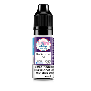 Blackcurrant Ice 10ml 50/50 3mg - Shot