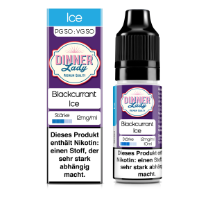 Blackcurrant Ice 10ml 50/50 12mg - Shot