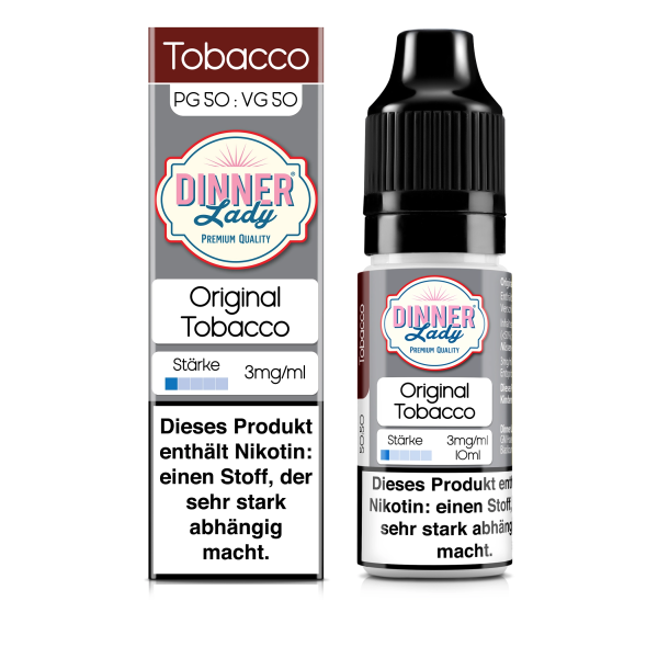 Original Tobacco 10ml 50/50 3mg - Shot