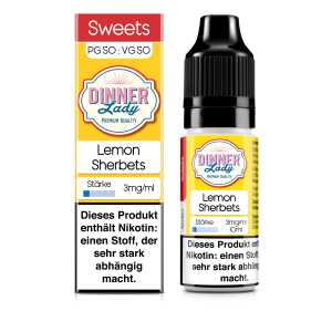 Lemon Sherbets 10ml 50/50 3mg - Shot