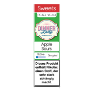 Apple Sours 10ml 50/50 3mg - Shot