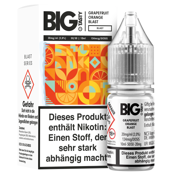 Big Tasty - Grapefruit Orange Blast 10ml - 20mg/ml