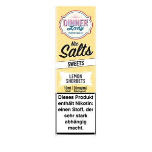 Lemon Sherbets - Salt Nic 50:50 10ml 20mg