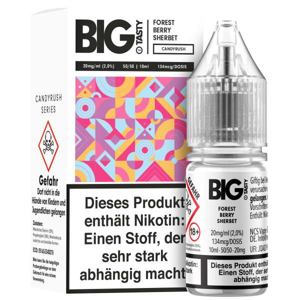 Big Tasty - Forest Berry Sherbet 10ml - 20mg/ml