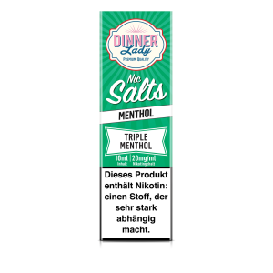 Triple Menthol - Nic Salt 50:50 10ml 20mg