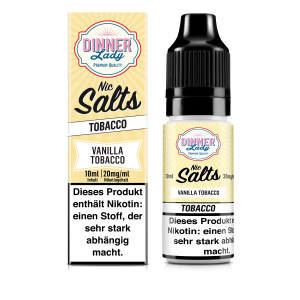 Vanilla Tobacco - Nic Salt 50:50 10ml 20mg