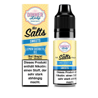 Lemon Sherbets Ice - Nic Salt 50:50 10ml 10mg