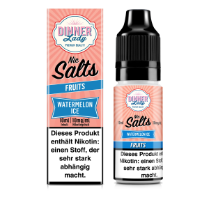 Watermelon Ice - Nic Salt 50:50 10ml 10mg