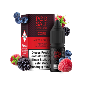 Pod Salt Core - Mixed Berries 10ml - 20mg/ml