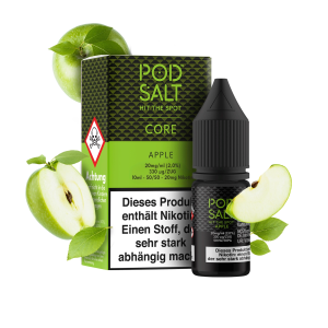 Pod Salt Core - Apple - 10ml - 20mg/ml