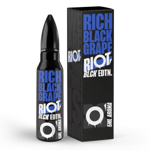 Riot Squad - BLCK Edition - Rich Black Grape - 5ml in...