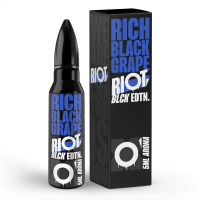 Riot Squad - BLCK Edition - Rich Black Grape - 5ml in 60ml Flasche