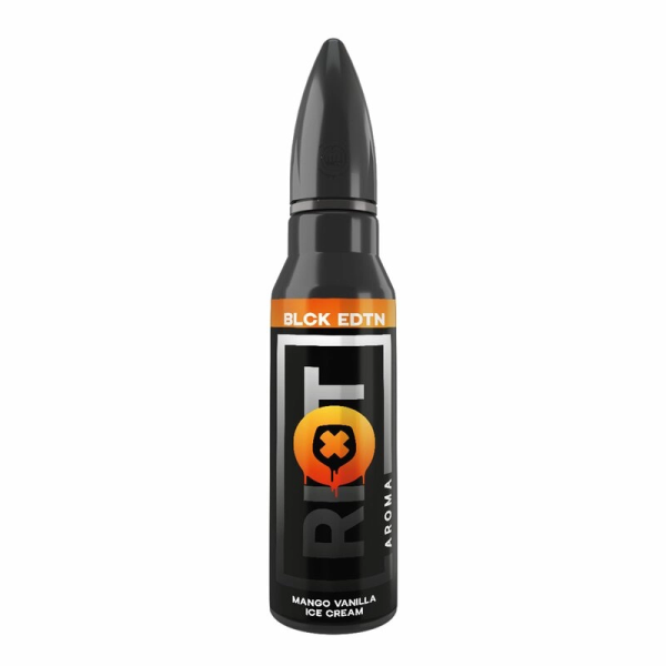 Riot Squad - BLCK Edition - Mango Vanilla Ice Cream - 15ml in 60ml Flasche