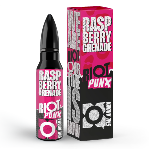 Riot Squad - PUNX - Raspberry Grenate - 5ml in 60ml Flasche