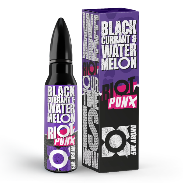 Riot Squad - PUNX - Blackcurrant & Watermelon - 5ml in 60ml Flasche