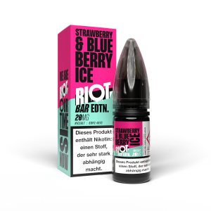 Riot Squad - BAR EDTN - Strawberry Blueberry Ice - 10ml...