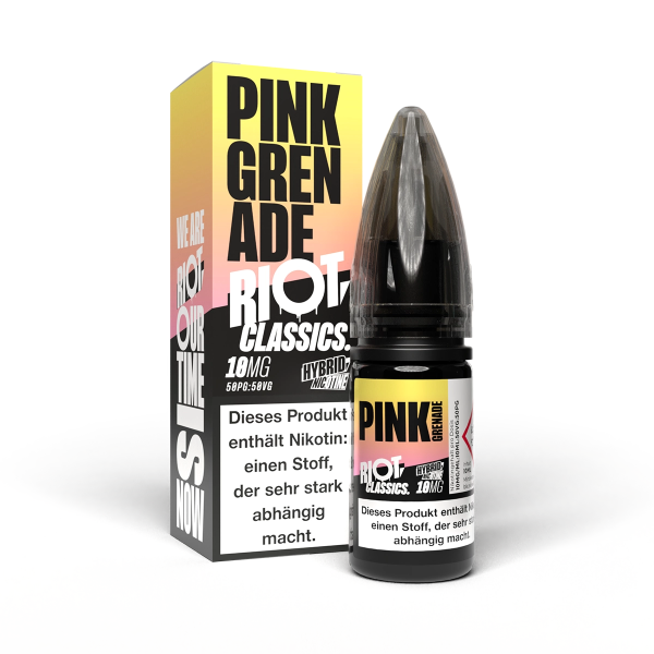 Riot Squad - Classics - Pink Grenade - 10ml Nikotinsalz Liquid - 10mg/ml