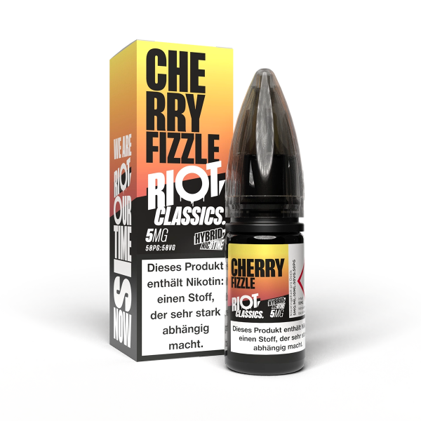 Riot Squad - Classics - Cherry Fizzle - 10ml Nikotinsalz Liquid - 5mg/ml