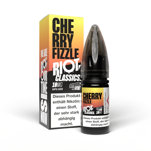 Riot Squad - Classics - Cherry Fizzle - 10ml Nikotinsalz Liquid - 10mg/ml