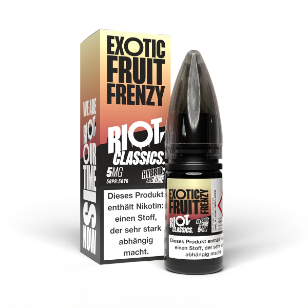 Riot Squad - Classics - Exotic Fruit Frenzy - 10ml Nikotinsalz Liquid - 5mg/ml