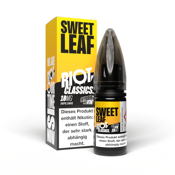 Riot Squad - Classics - Sweet Leaf - 10ml Nikotinsalz Liquid - 10mg/ml