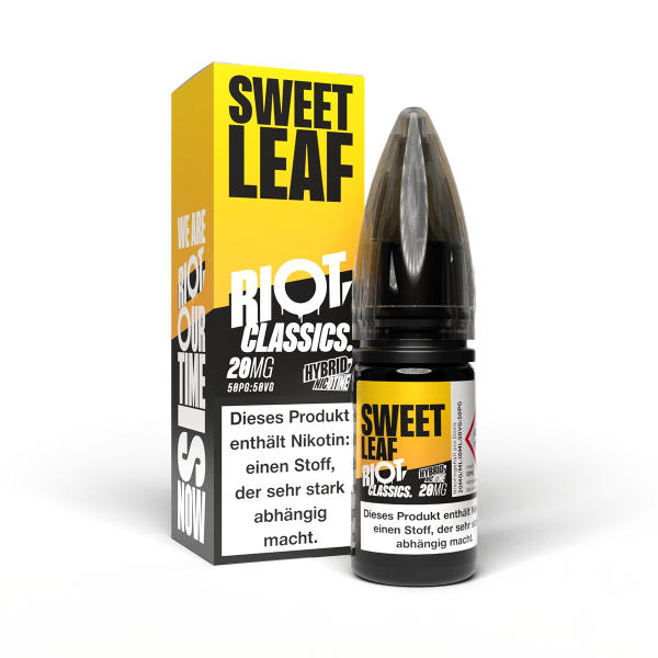 Riot Squad - Classics - Sweet Leaf - 10ml Nikotinsalz Liquid - 20mg/ml