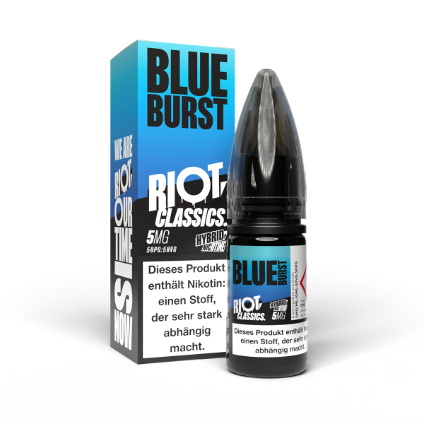 Riot Squad - Classics - Blue Burst - 10ml Nikotinsalz Liquid - 5mg/ml