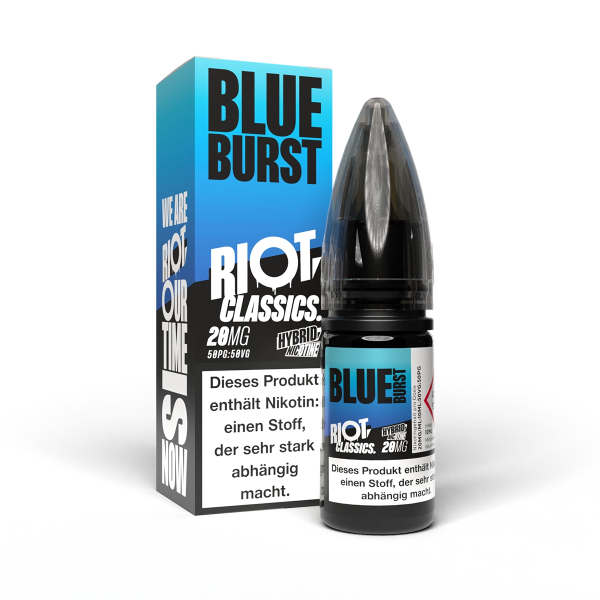 Riot Squad - Classics - Blue Burst - 10ml Nikotinsalz Liquid - 20mg/ml