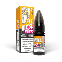 Riot Squad - PUNX - Mango, Peach & Pineapple - 10ml Nikotinsalz Liquid - 10mg/ml