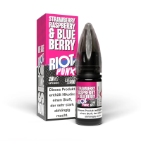 Riot Squad - PUNX - Strawberry, Raspberry & Blueberry - 10ml Nikotinsalz Liquid - 10mg/ml