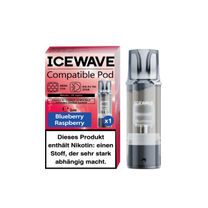 ICEWAVE Compatible Pod - Blueberry Raspberry 1in1