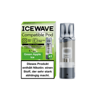 ICEWAVE Compatible Pod - Green Apple Ice 1in1