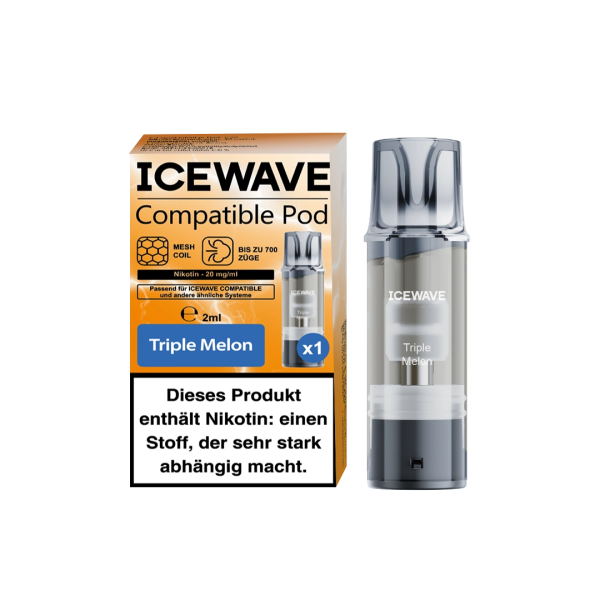 ICEWAVE Compatible Pod - Triple Melon 1in1