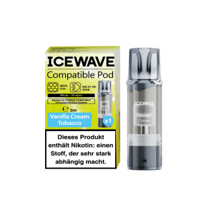 ICEWAVE Compatible Pod - Vanilia Cream Tabacco 1in1