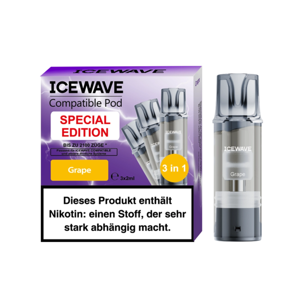 ICEWAVE Compatible Pod - Grape Special Edition