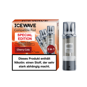 ICEWAVE Compatible Pod - Cherry Cola Special Edition