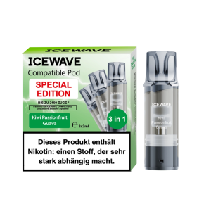 ICEWAVE Compatible Pod - Kiwi Passionfruit Guava Special...