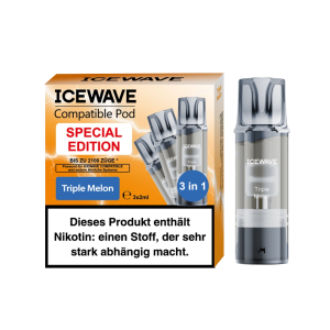 ICEWAVE Compatible Pod - Triple Melon Special Edition