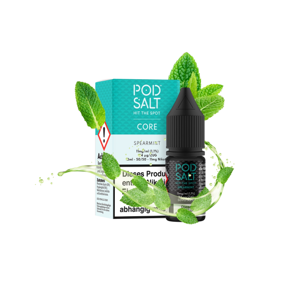 Pod Salt Core Nikotinsalz - Spearmint - Liquid 11mg 10ml