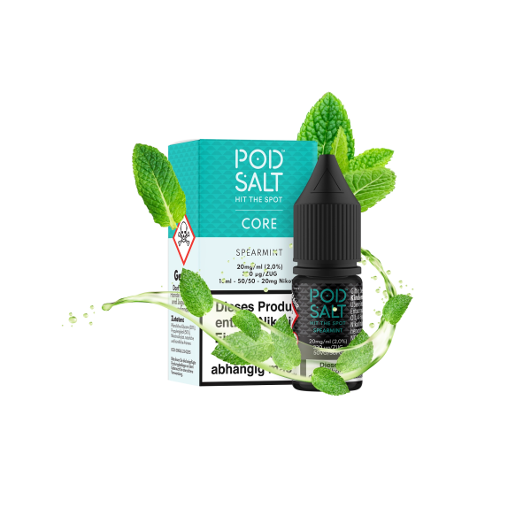 Pod Salt Core Nikotinsalz - Spearmint - Liquid 20mg 10ml