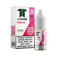 elfLIQUID - elfsingles - 10ml NicSalt Liquid 20mg - Himbeere