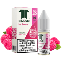 elfLIQUID - elfsingles - 10ml NicSalt Liquid 10mg - Himbeere