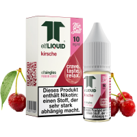 elfLIQUID - elfsingles - 10ml NicSalt Liquid 10mg - Kirsche